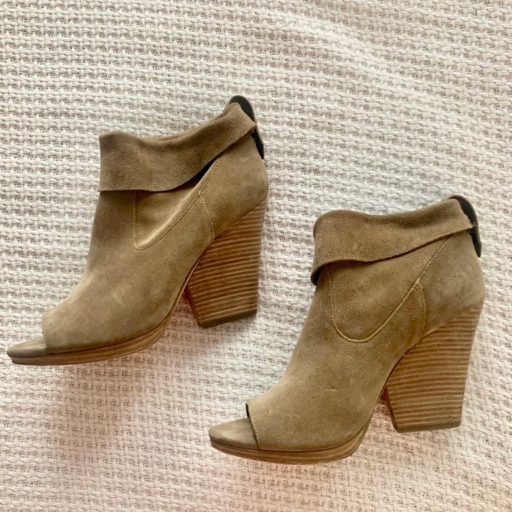 Olive Booties - Picture 2 of 3
